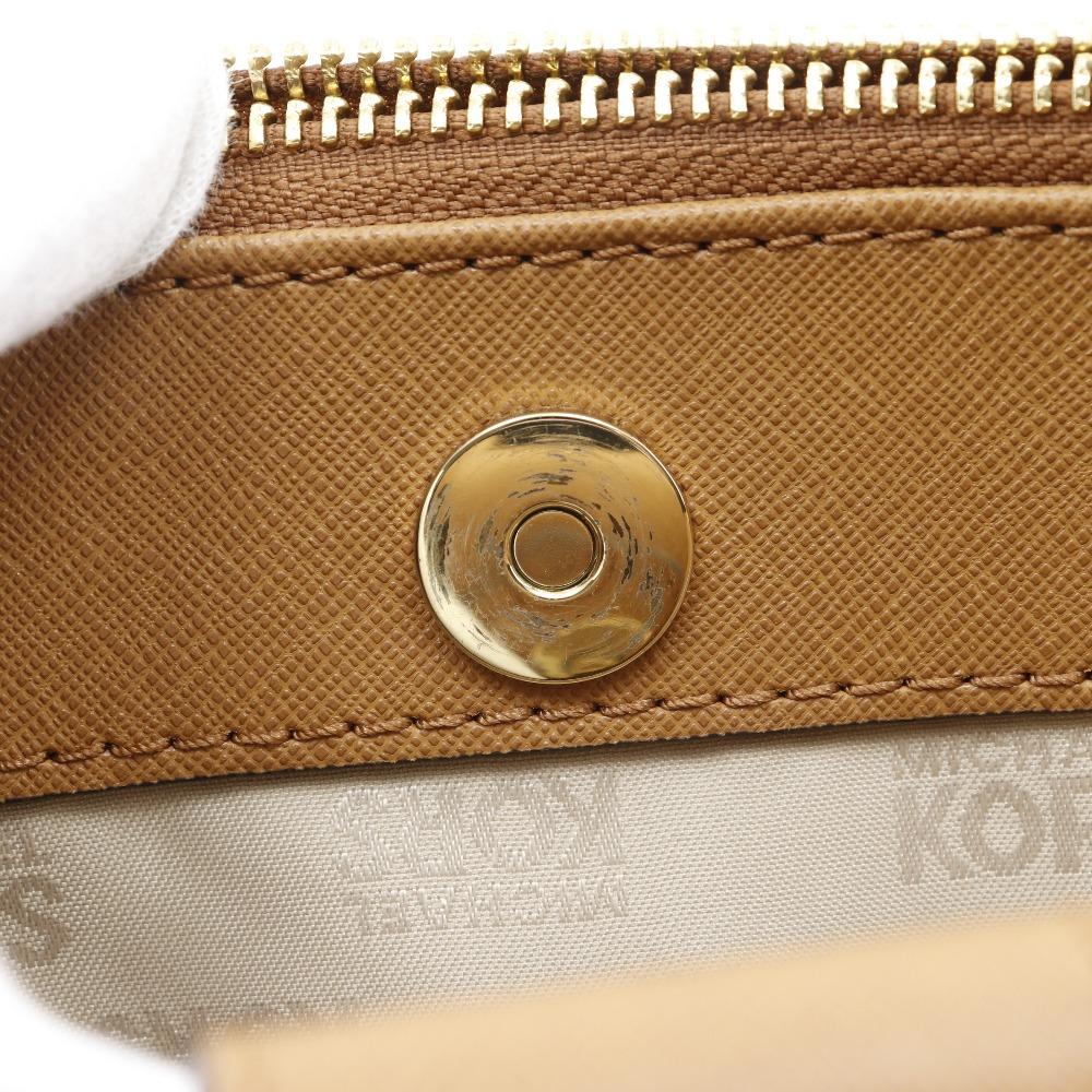 Michael Kors Geantă Tote Geantă de mână Piele maro / neagră / albă Femei Folosit