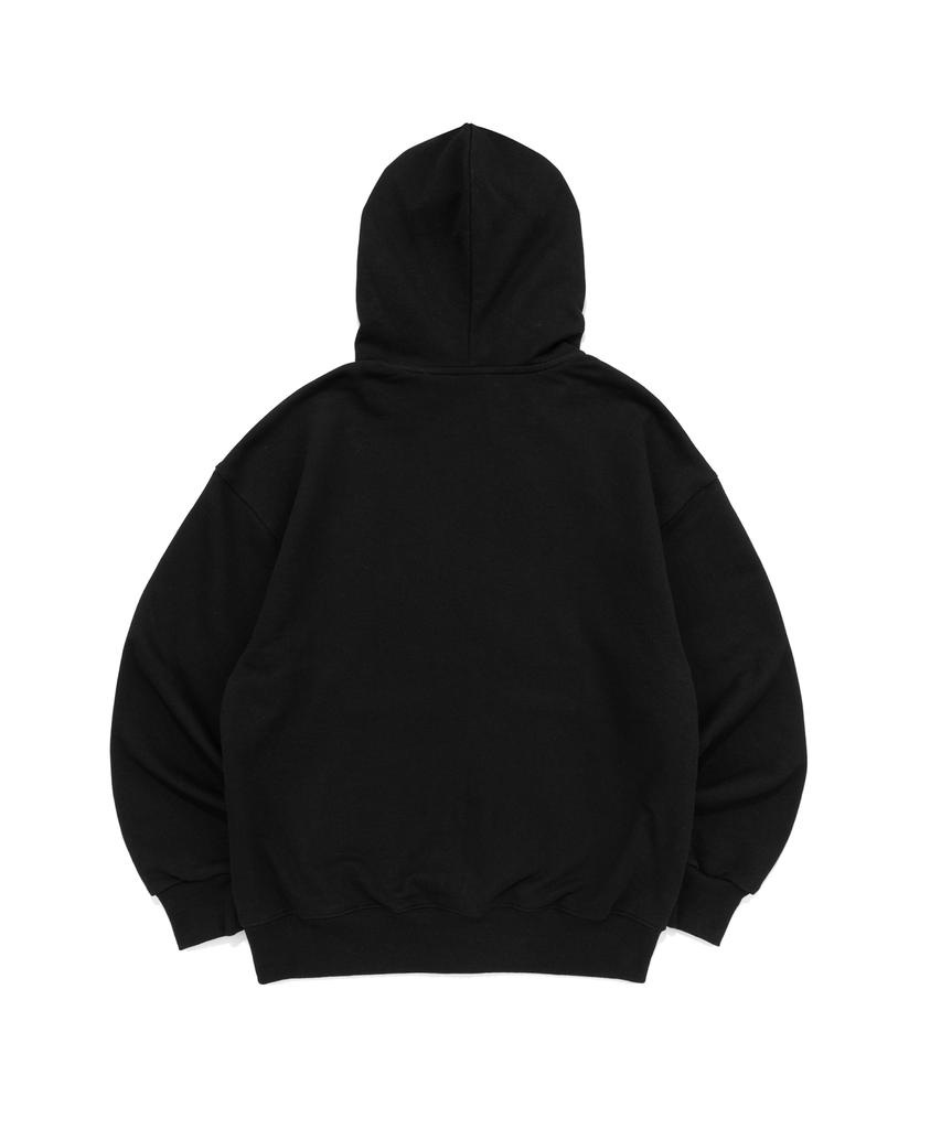 Ravi Cat Print Hoodie (Black)