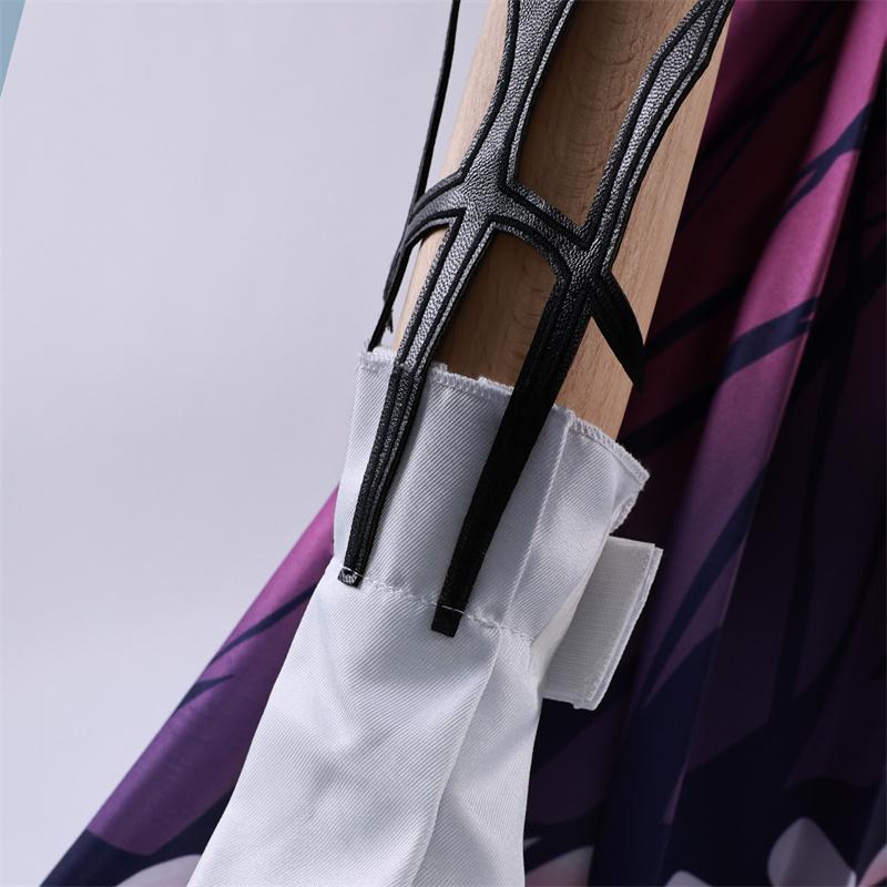 Game Honkai Star Rail Castorice Cosplay Costume Servant Of Death Purple Women Dress Halloween Carnival Party Suit