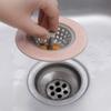 2pcs Silicone Anti-clogging Filter Portable Sink Strainer Bathroom Kitchen Tool for Drains Cover Hair Waste Plug Filter Strainer