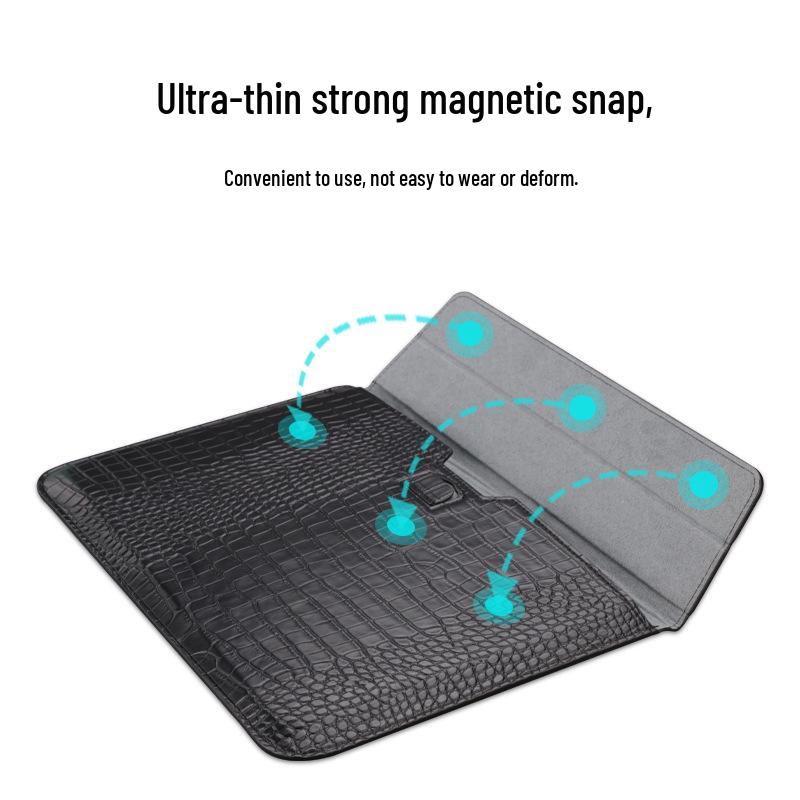 Matné pouzdro na notebook z PU kůže pro MacBook, Apple, Huawei, Xiaomi