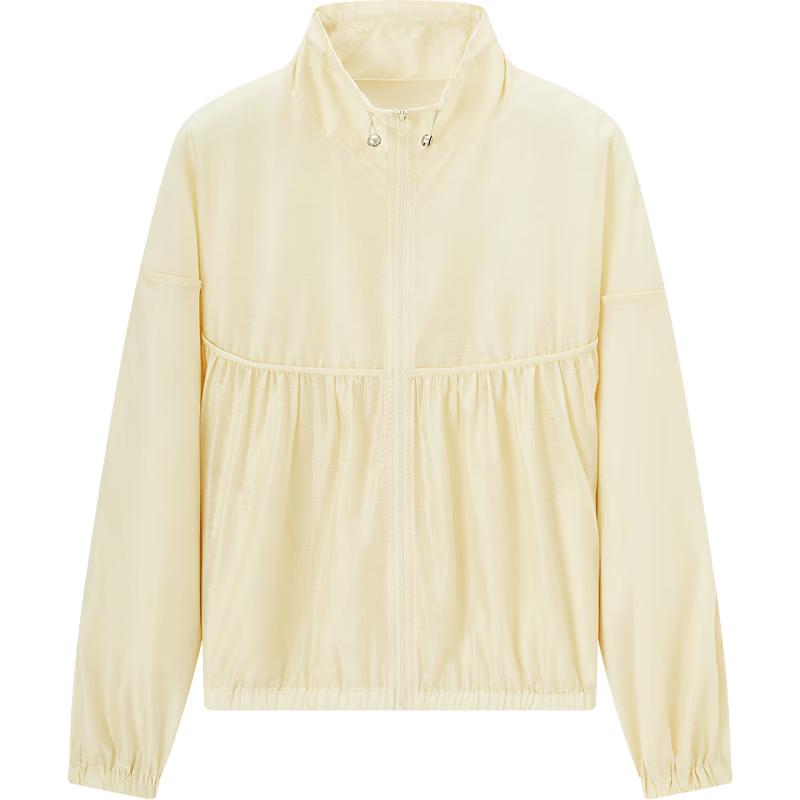 EICHITOO Women s Summer Lyocell Stand Collar Zip Jacket M