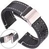 Soft Genuine Leather Smart Watch Band 18 20 22 24mm Women Men Cowhide Strap Brown Black Quick Release Watchband Bracelet 2029