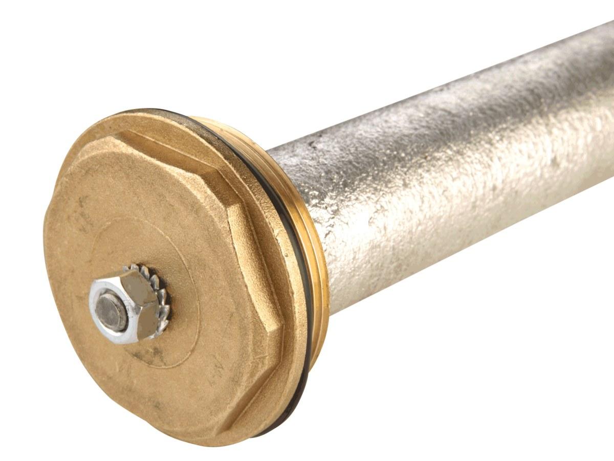 Magnesium anode 38x400 with 2  plug