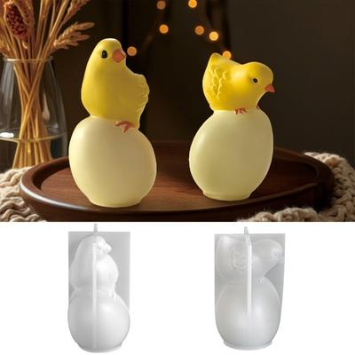 Handmade Silicone Mold Scented Plaster Plaster Mold DIY Easter Egg Mold Easter