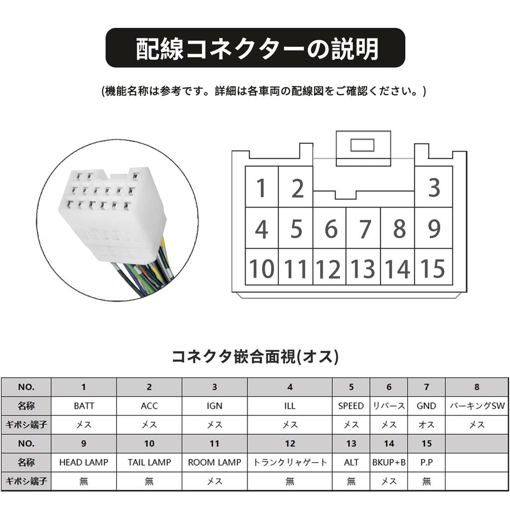 KONPON SUBARU Kabelbaum H0077AL000 für WRX und Kompatibel mit optionalen Steckdosen und Abzweigkupplungen (Altes Modell H0077AJ001) Erbe,