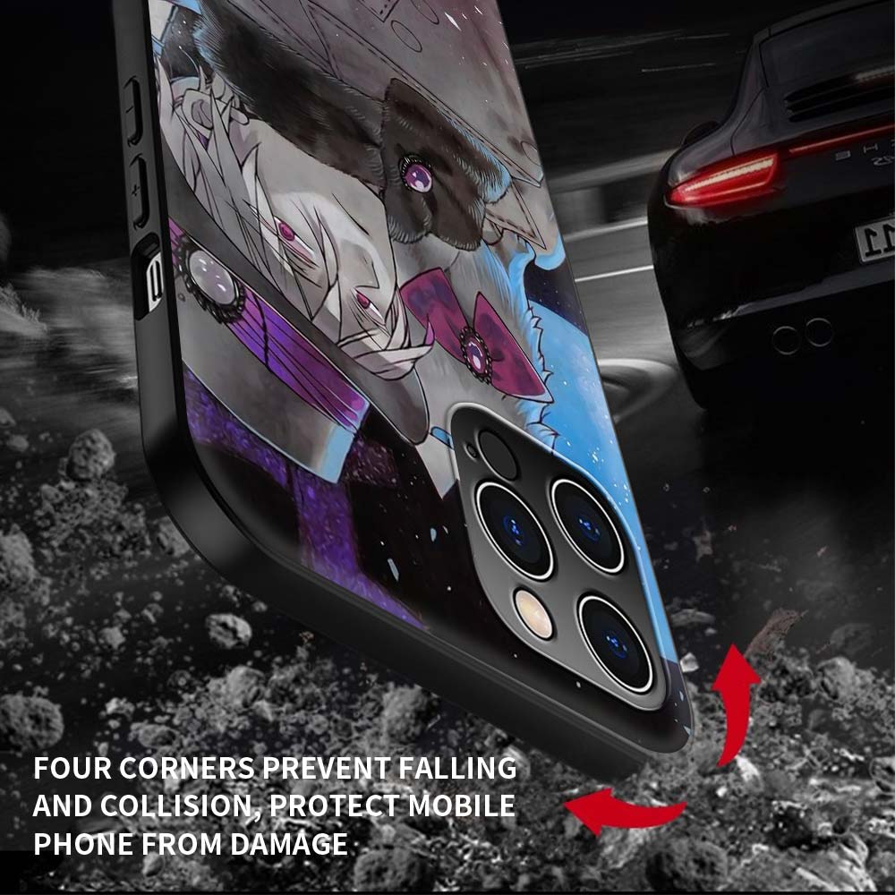 Anime The Case Study of Vanitas Luxus Handyhülle Für iPhone 13 14 11 12 Pro Max 7 8 Plus SE X XR XS Max Weiche Hülle Schwarze Hülle