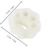 2pcs Cat Claw Shaped Dish Washing Brush Pot Sponge Durable and Oil Free Sponge For Cleaning Dishes In The Kitchen