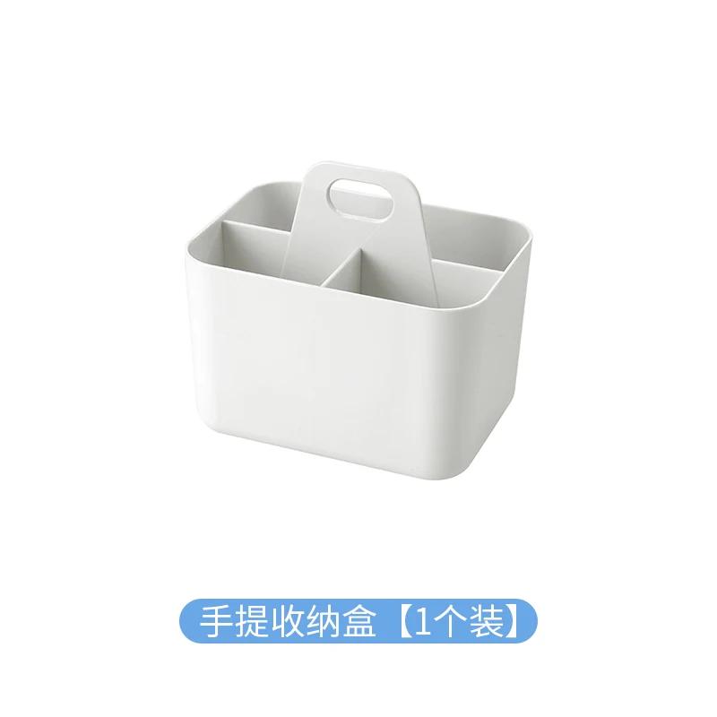 

Portable Handle Desk Organizer Aesthetic Pen Holder Nordic Container Stationery Organizer Pencil Brushes Stand Desktop Organizer