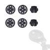 6 Pezzi Base Staffa Nera per Ciclocomputer per Garmin/Bryton/ CATEYE Supporto per Ciclocomputer Riparazione