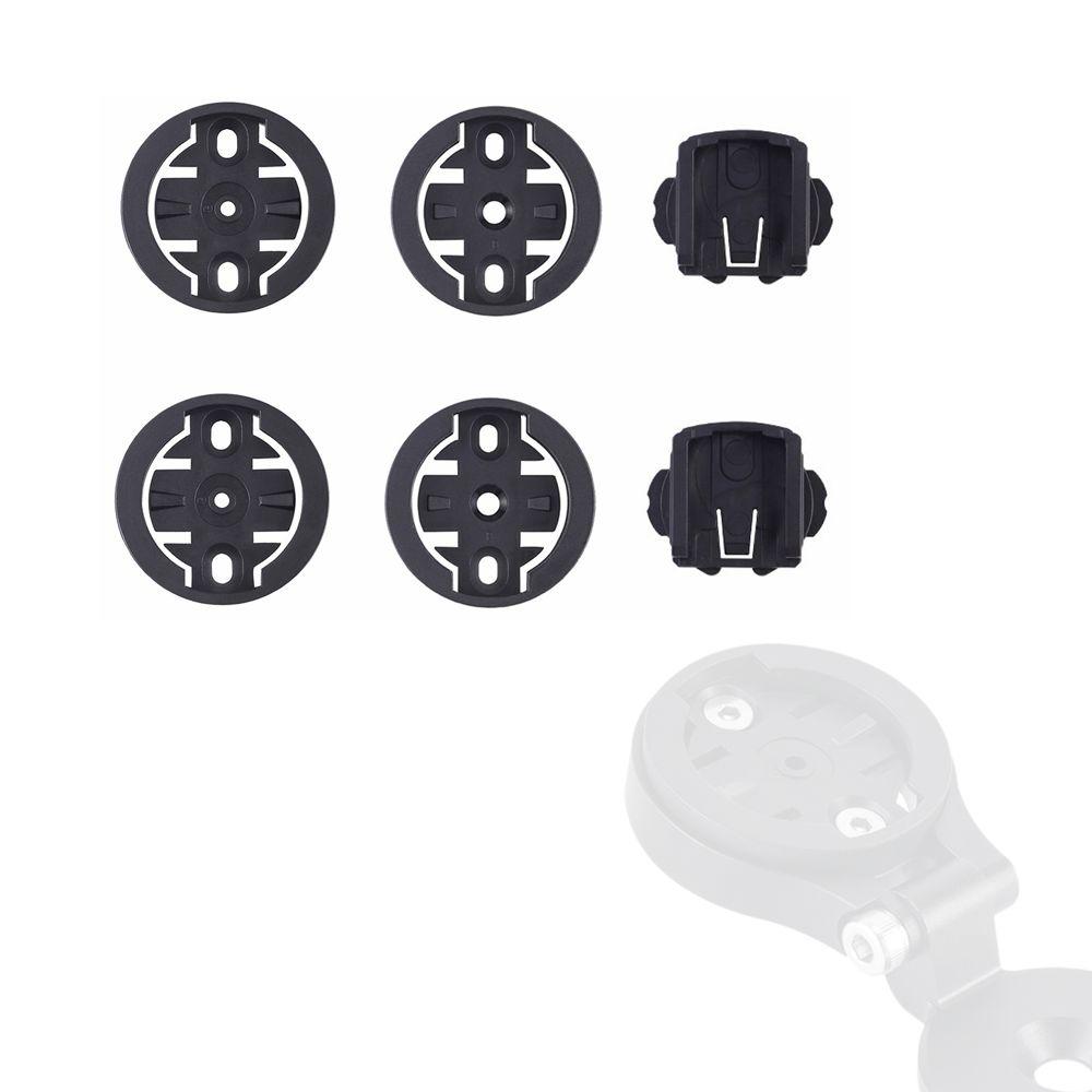 6 Pezzi Base Staffa Nera per Ciclocomputer per Garmin/Bryton/ CATEYE Supporto per Ciclocomputer Riparazione