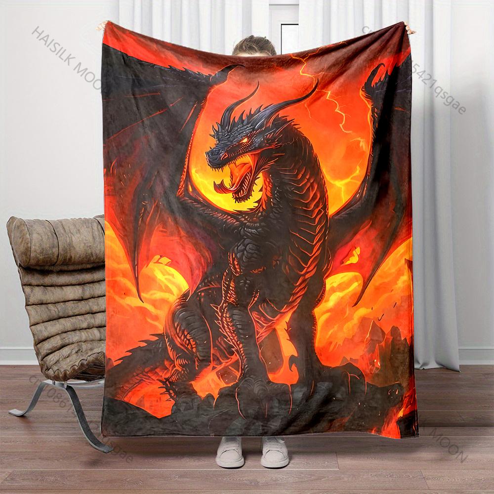1 Stück Riesenoktopus wirbelnde Tentakel Druckdecke Flanellmaterial Weich Warm für Alle Jahreszeiten Zuhause Sofa Camping Picknicks Wohnmobil