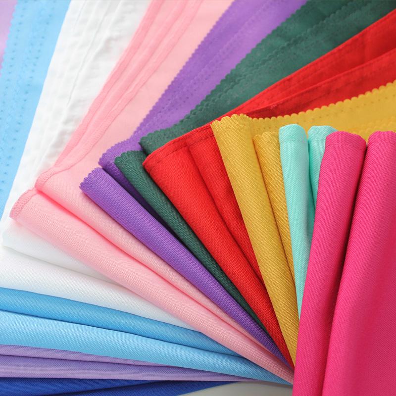 New Style 100% Polyester Visa Hotel Wedding Decorative Table Linen Napkin