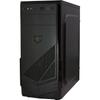 Boîtier pc inter-tech b-30 - noir - atx/micro-atx - 2 ventilateurs avant - 5 baies internes