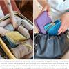 Portable Multi-layer Tassel Jewelry Storage Bag Travel Jade Bracelet Large-capacity Zipper Jewelry Packaging Bag Organizer