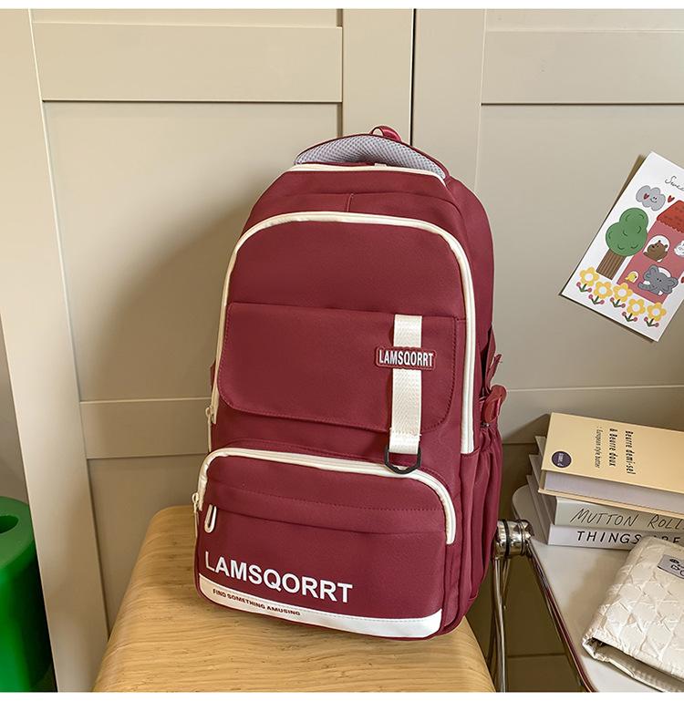 New Schoolbag, Junior High School Girls, High School Students, Backpacks, Primary School Students, College Students, Travel Backpack