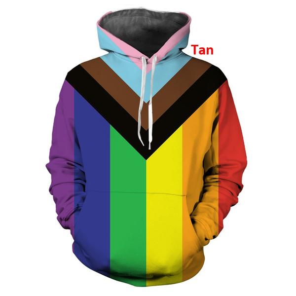 2022 New Popular LGBT Rainbow Flag Lesbians Gays 3d Hoodies Pullover Fashion Men/Women Hoodie Hoody Casual Long Sleeve 3D Hooded Sweatshirts Tops