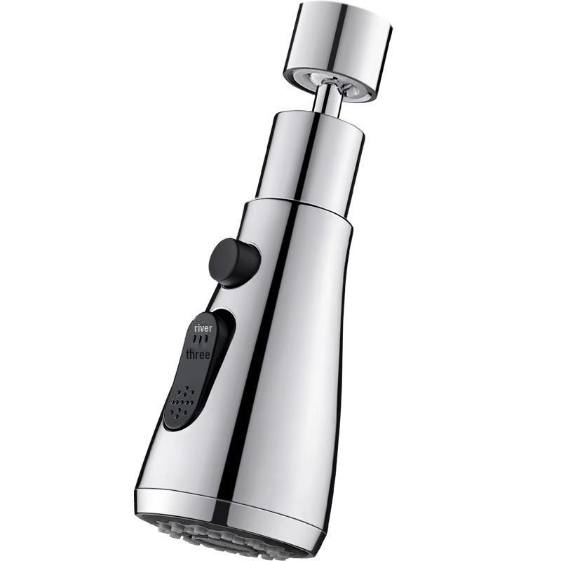"Universal Splash-Proof Kitchen Faucet Extender Nozzle"