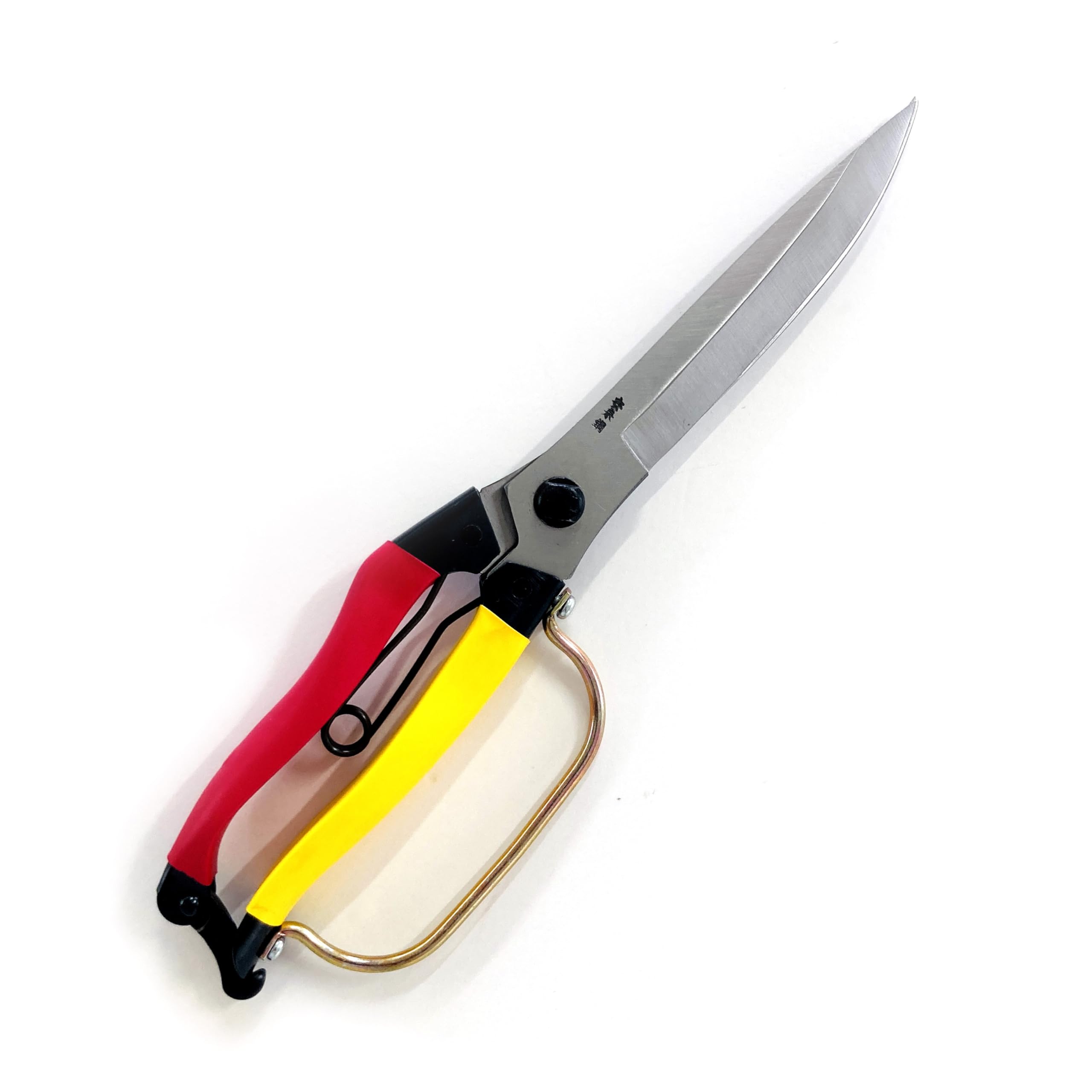 Onotetsu Pruning Shears 290mm with Guard in Root Leaf Branch Cutting Scissors One-Handed (Curved Blade) [Made Japan] Cutting, Trimming, Pruning,