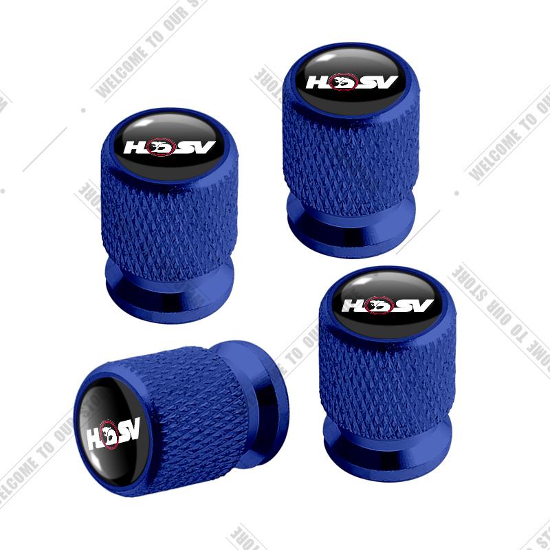 Car CNC Aluminum Lion HSV Emblem For Holden Special Vehicle Chevrolet GTS Colorado VX 4pcs Tire Valve Air Port Stem Cover Caps