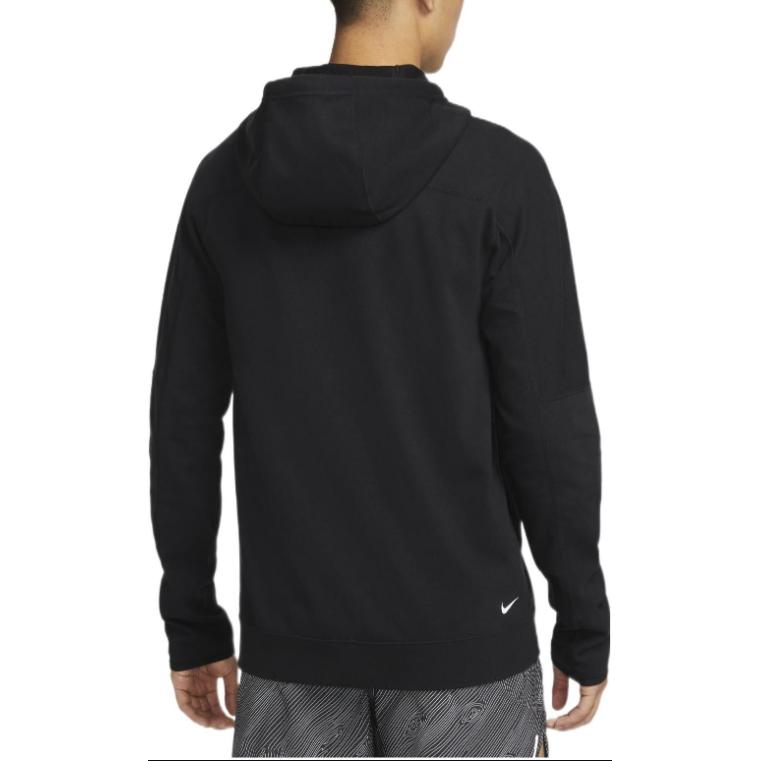 Nike Dri-Fit Trail Logo Print Hoodie Men Tops Black DV9325-010