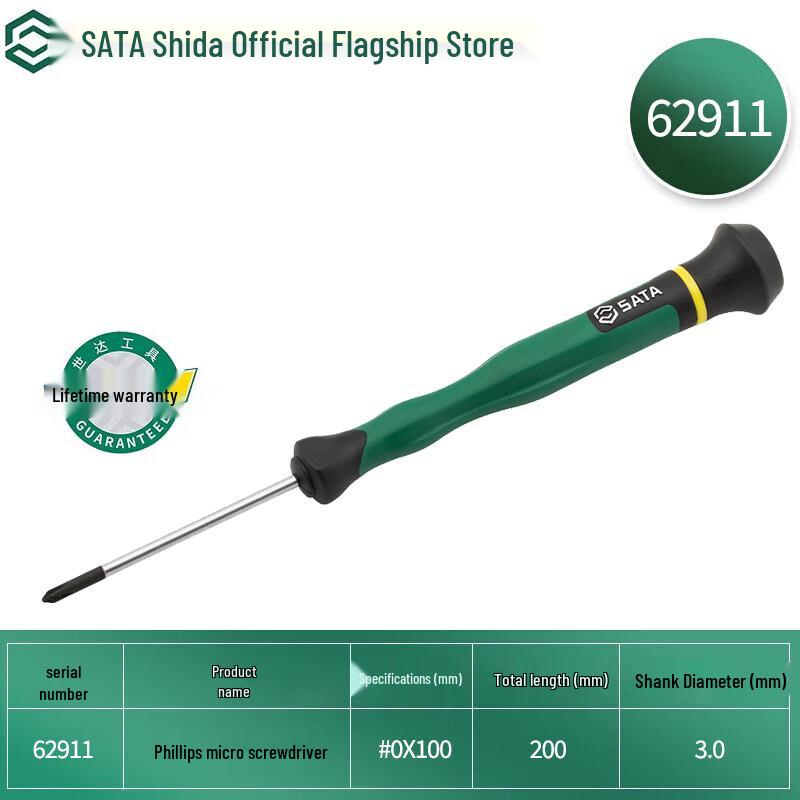 SATA 62911 Miniature Phillips Screwdriver