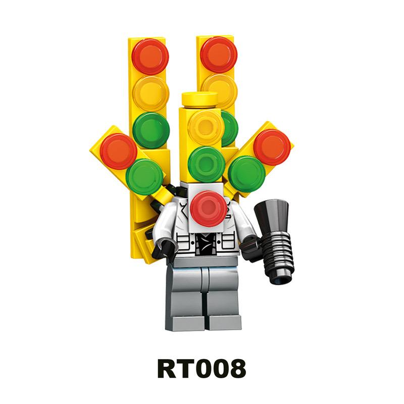 Skibidi Toalett Anime Rajzfilm Kockák Speakerman TV Ember Operatőr Akció MOC Toalett Ember vs Monitor Építőkockák A Hang