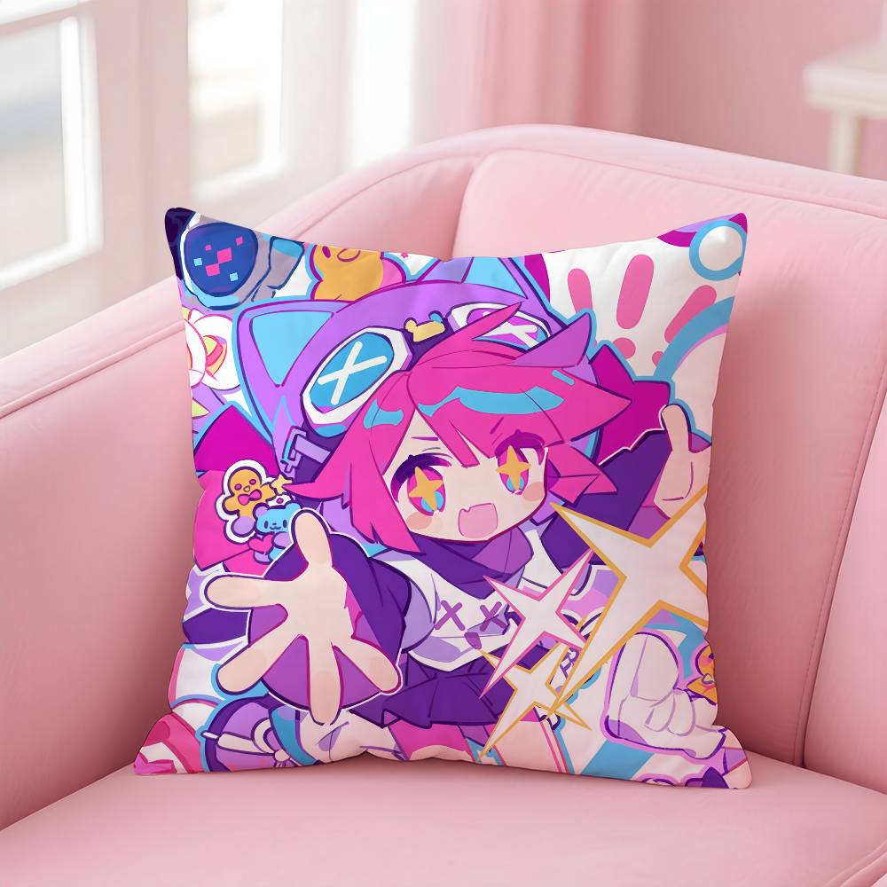 Game M-Muse D-Dash Pillow Case Comfort Sofa Bed Silky elegant Invisible zipper Custom Decorative cushion cover