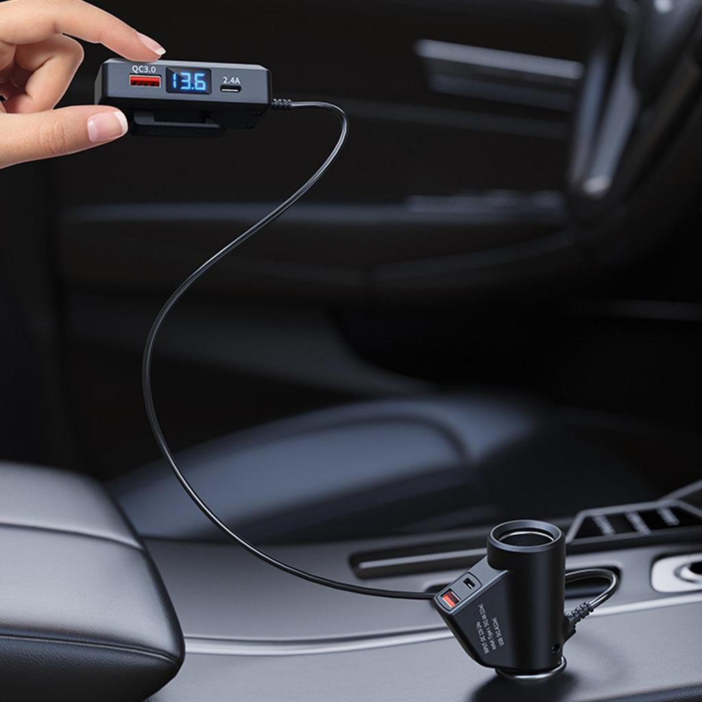 Car Phone Charger QC3.0 PD Automotive Charging Accessory Car Cell Phone Charger For Vehicles Truck RV Sedan Automotive