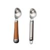 Abay Pear Wood Handle Ice Cream Scoop (2-Pack)