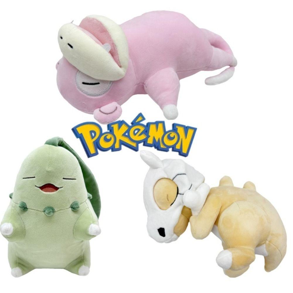 

Мягкая плюшевая игрушка Cubone для сна, хлопковая мультяшная подушка с изображением эльфа Slowpoke, плюшевая кукла, подарки друзьям