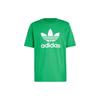 Adicolor Trefoil T-Shirt Asien-Größe 'Grün Weiß' Herren IR8012