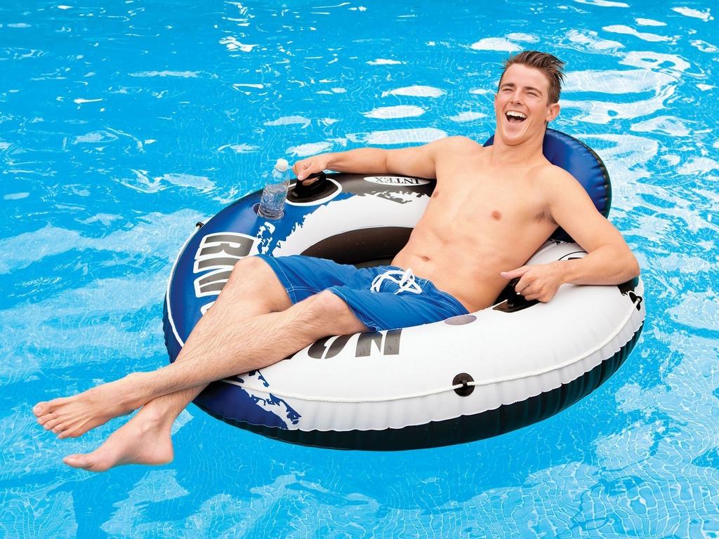Schwimmfaß Kreis 135 cm Intex 58825