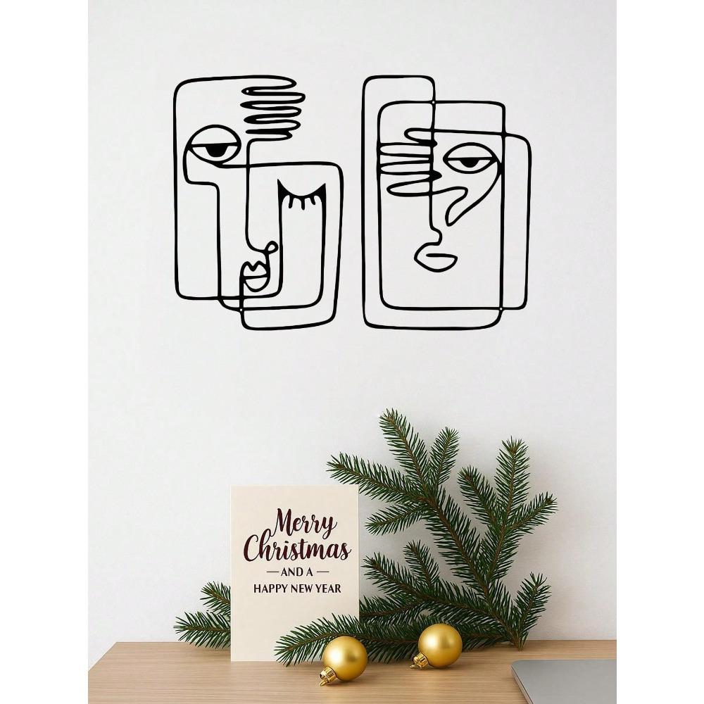 Metal Wall Art Wrought Iron Decor for Home Garden Holiday Gift