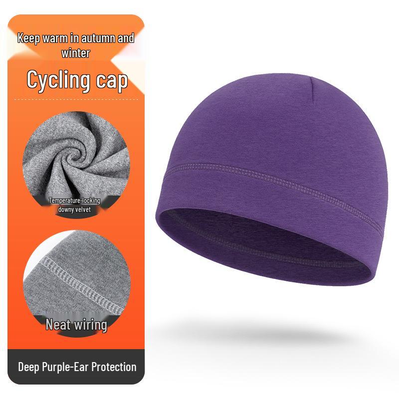 Fleece-Lined Windproof Cycling Hat with Ear Protection