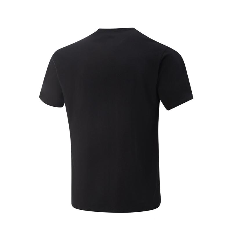 Li Ning CBA T Shirt Unisex Black AHSVE61-1LOGO