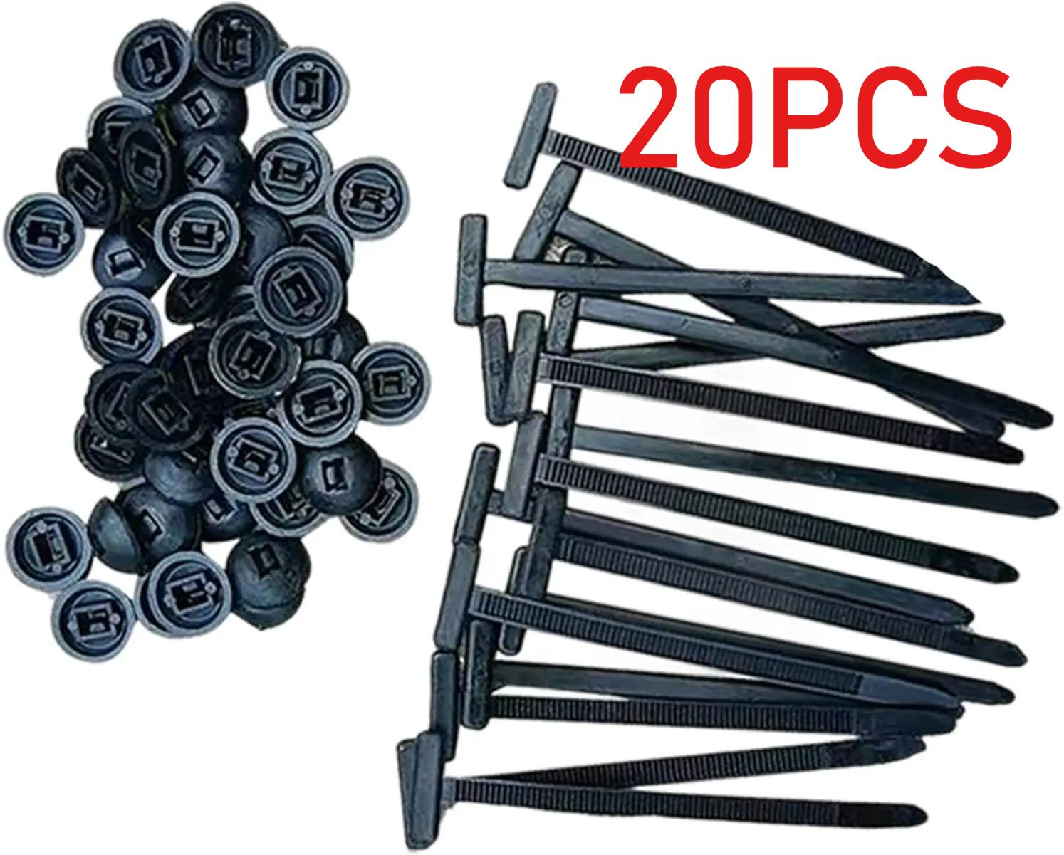 

20-500pcs Nylon Universal Cable Tie Fasteners Heavy Duty Self-Locking Nylon Cable Ties Plastic Cable Holders Auto Parts