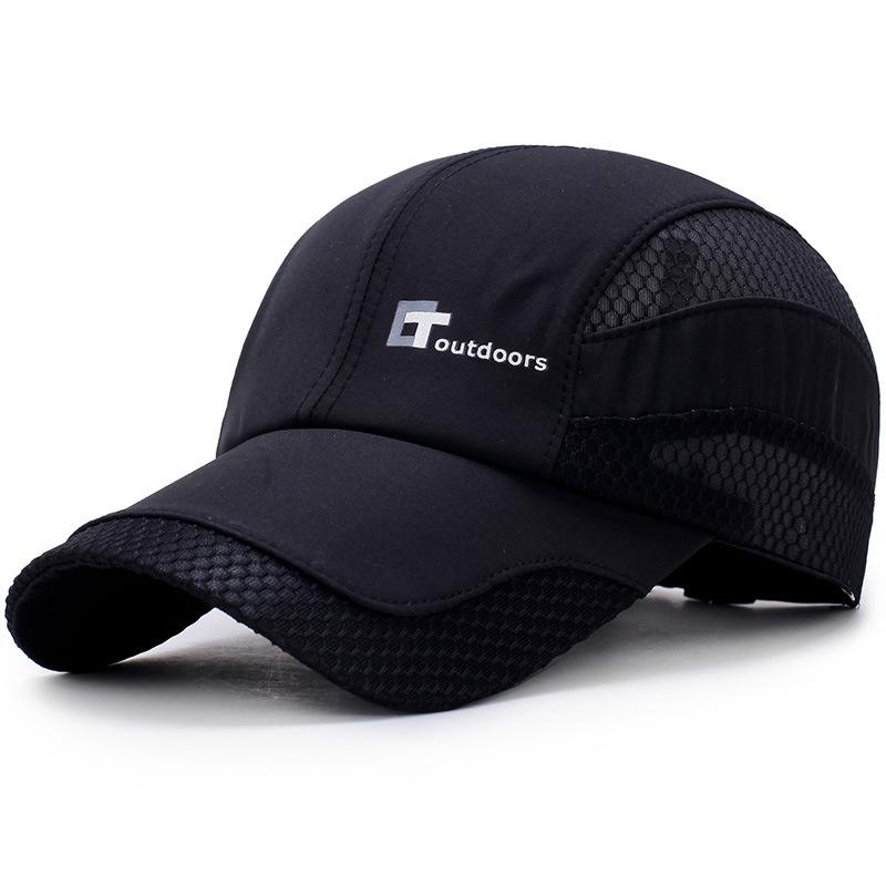 

NORTHWOOD 5 colors Outdoor Baseball Cap Men s Casual Peaked Cap Quick-drying Sports Mesh Women s Hat Sun Hats for Adults 55-60 cm чёрный