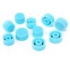 10Pcs A C Refrigerant Port Cap W Seal Ring High Low Side Air Conditioning Service Dust Cover