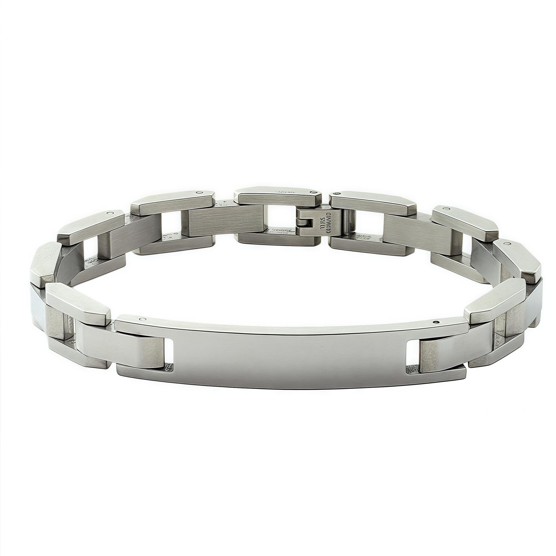 

Stainless Steel Hollow Watch Band, Non-Fading, DIY Engravable, Fashionable Handcrafted Style