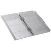 Non-Slip Folding Aluminium Wheelchair Ramp with Edges Max. Load 270 Kg 61 X 74 Cm