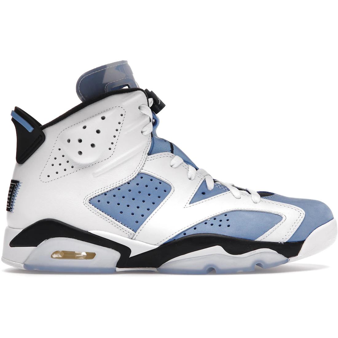 

Кроссовки Jordan 6 Retro UNC Белые(СТ8529-410) 41