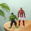 6 Stück/Set Dekorative Avengers Actionfiguren Captain America Iron Man Sammler-Miniatur Die Avengers Ornament für Kinder