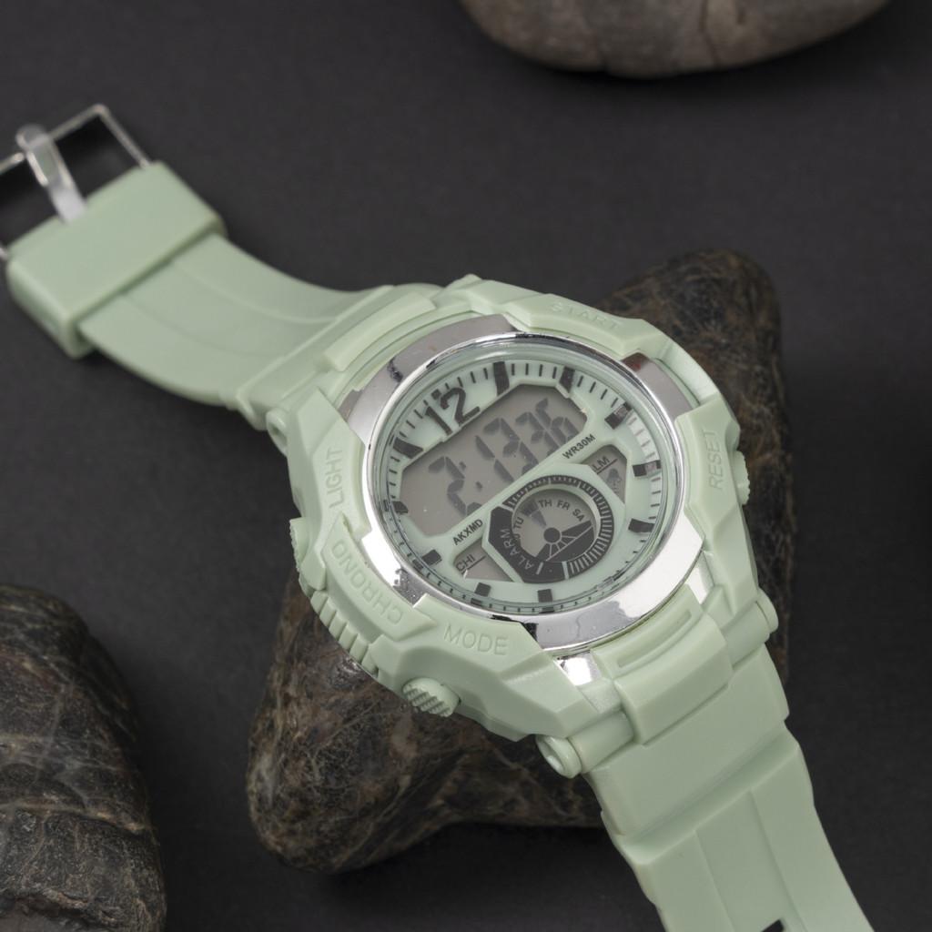 Kids Digital Sport Watch With Waterresistant Pvc Strap For Children And Teens