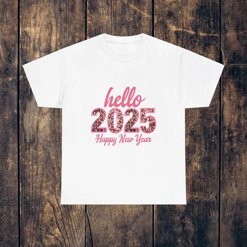 

Welcome 2025 T Shirt New Year S Year Top Cotton S разноцветный