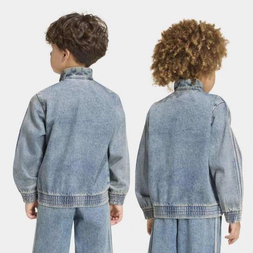adidas Kids Firebird Loose Denim Track Top