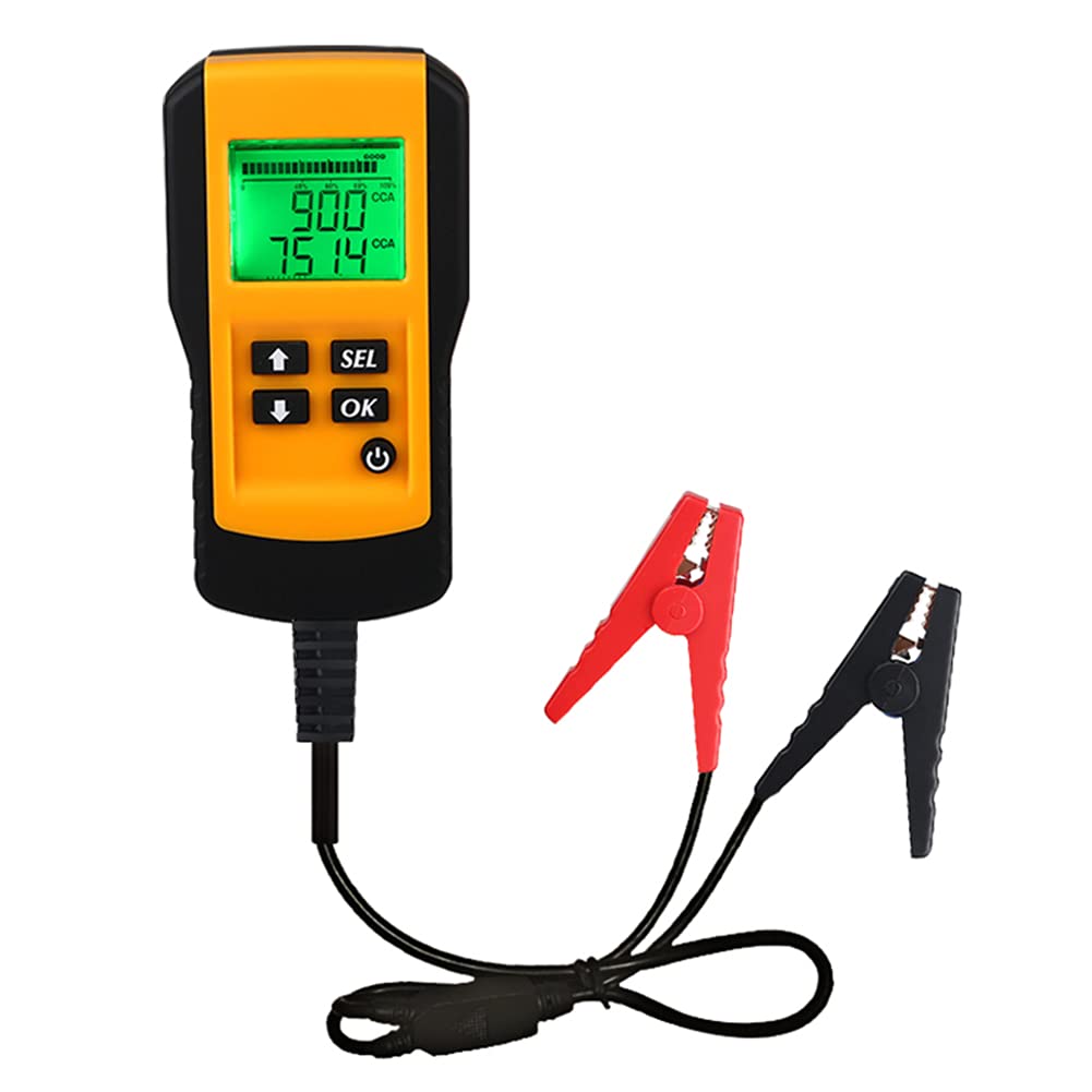 ADPOW Tester Checker Diagnostic Device for LCD Analyzer Auto Diagnostic Voltage Resistance CCA Value Measurement