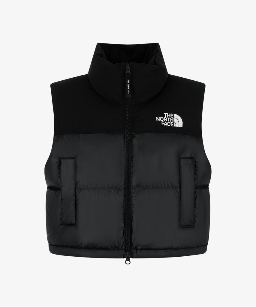 The North Face Nv1Dr81J White Label Women'S Novelty Nuptse Vest (Rds) Black
