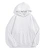 Fleece-Lined Drop-Shoulder Pullover Hooded Pocket Couple Hoodie Thickened Oversized Trendy Youthful Hooded Sweatshirt