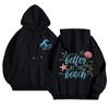 Graphic Hoodies For Women Cute Pullover Long Sleeve Preppy Sweatshirts Letter Printed Hooded Tops Fall Winter